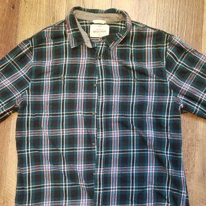 Green Flannel, XL
